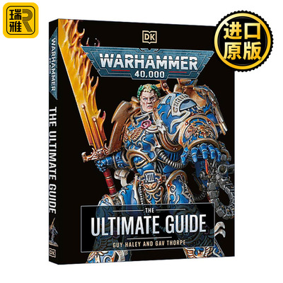 英文原版 Warhammer 40000 The Ultimate Guide 战锤40K终极指南 DK游戏科普百科精装 英文版 进口英语原版书籍