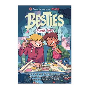 英文原版 Besties Prank War 好闺蜜3 图像小说 英文版 进口英语原版书籍