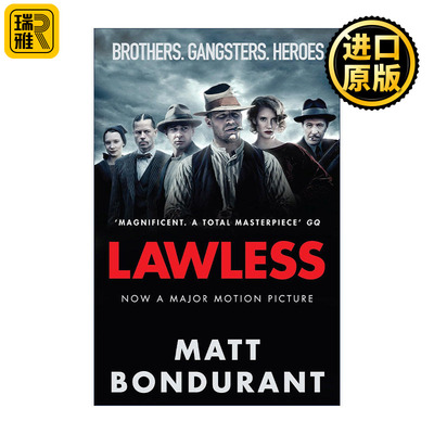 Lawless 无法无天 湿地传奇 Matt Bondurant畅销西部小说 汤姆哈迪主演同名电影原著