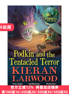 英文原版 Podkin and the Tentacled Terror 兔武士英雄传奇8 波德金与触手怪的恐怖威胁 英文版 进口英语原版书籍