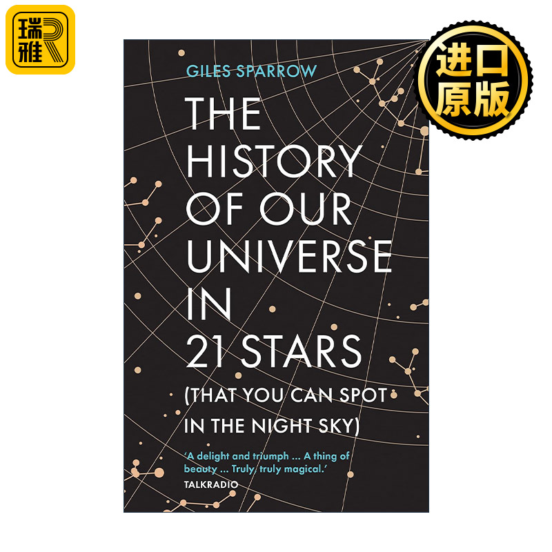 英文原版 The History of Our Universe in 21 Stars 亲历宇宙史 21颗著名恒星为你讲述宇宙历史 贾尔斯?斯帕罗 Giles Sparrow