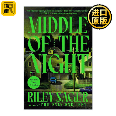英文原版 Middle of the Night 午夜时分 惊悚悬疑小说 幸存女孩作者赖利?塞杰 英文版 进口英语原版书籍