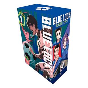英文原版 Box 第二部分7 Set 蓝色监狱 书籍 套装 进口英语原版 Season Part Manga 第一季 蓝色禁区 11卷漫画盒装 Lock Blue