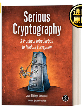 英文原版 Serious Cryptography Jean-Philippe Aumasson
