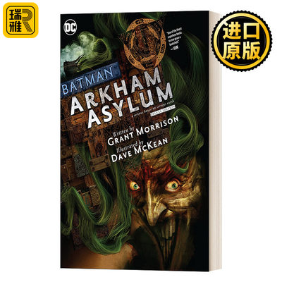 英文原版 Batman Arkham Asylum The Deluxe Edition 蝙蝠侠 阿卡姆疯人院精装版 DC漫画 精装 英文版 进口英语原版书籍