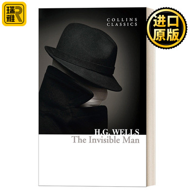 Collins Classics — The Invisible Man 隐形人 赫伯特·威尔斯著长篇小说 柯林斯经典系列