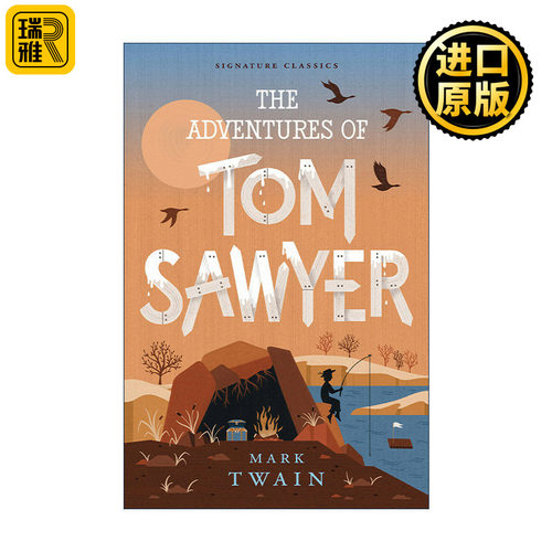 英文原版 The Adventures of Tom Sawyer 汤姆索亚历险记 Children's Signature Classics系列 英文版 进口英语原版书籍