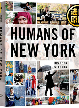 人在纽约 英文原版 Humans of New York 纽约人 纽约时尚 摄影图册 街拍 英文版艺术类书籍 Brandon Stanton 进口英语书籍