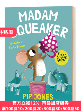Madam Squeaker 老鼠米内塔 小宝石阅读系列 英文原版