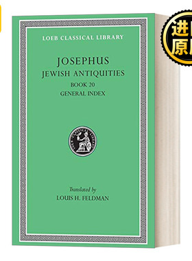 英文原版 Jewish Antiquities, Volume IX Josephus 20