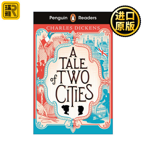 英文原版 Penguin Readers Level 6 A Tale of Two Cities 企鹅分级阅读6级 双城记 狄更斯 英文版 进口英语原版书籍