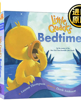 Little Quack's Bedtime  小鸭子的睡觉时间 纸板书
