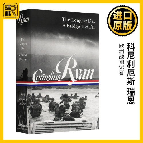 英文原版 Cornelius Ryan The Longest Day 科尼利厄斯 瑞恩 精装 英文版 Cornelius Ryan 进口英语原版书籍