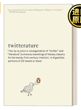 Twitterature 推特文学：最多20条推特中的世界上最伟大的书 名家幽默模仿 Alexander Aciman
