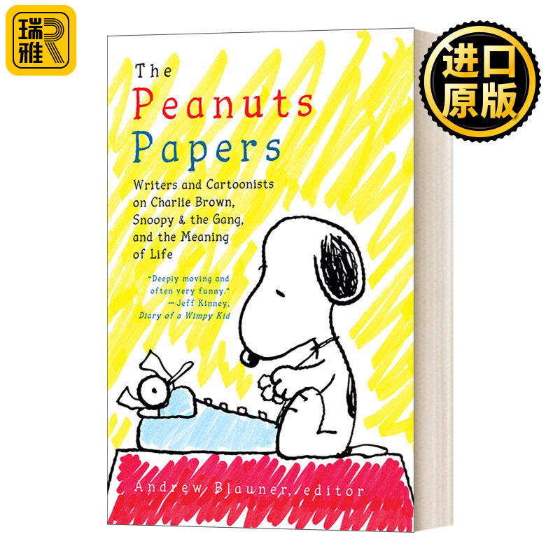 The Peanuts Papers 史努比抱抱 写給查理 布朗和他的朋友們 精装 英文原版文集书籍