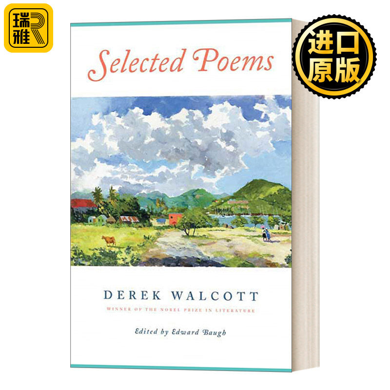 德里克沃尔科特诗选 英文原版 Selected Poems 诺贝尔文学奖得主 英文版 Derek Walcott 进口英语原版书籍