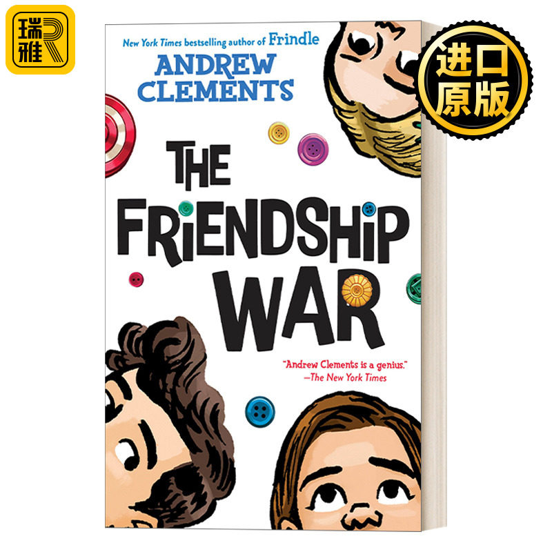 The Friendship War 友谊战争 儿童校园友谊小说 Andrew Clements