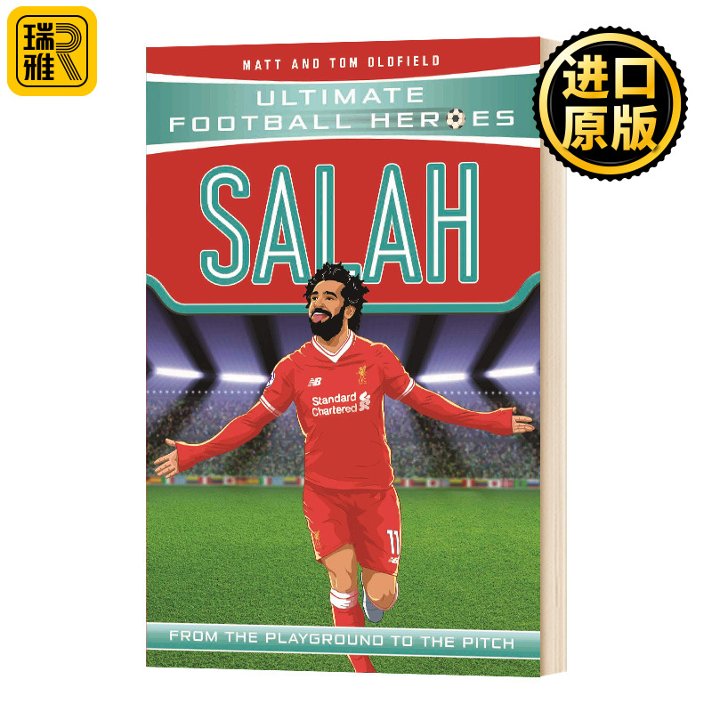 超级足球明星人物传记 萨拉赫 英文原版 Salah Ultimate Football Heroes 全英文版 Matt Oldfield 进口原版英语书籍