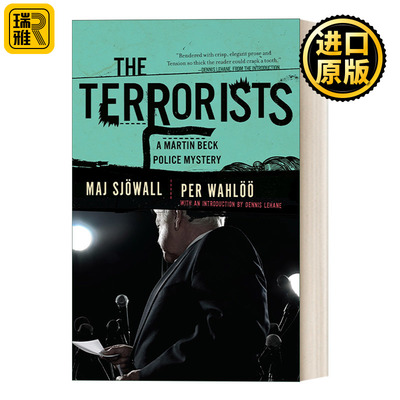英文原版 The Terrorists Martin Beck Police Mystery 10 马丁·贝克探案系列10 Maj Sjowall and Per Wahloo 进口英语原版书籍
