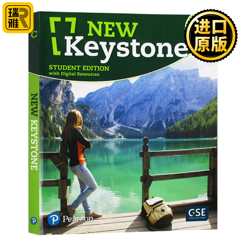 美国ESL综合中学教材学生书第3级 New Keystone Level 3 Student Edition with Digital Resources 英文原版 英文版进口英语书籍