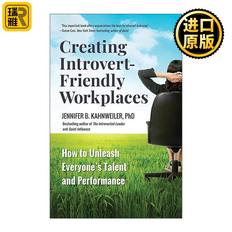 英文原版 Creating Introvert-Friendly Workplaces 激活 释放内向者的才能和表现力 职场发展指南 英文版 进口英语原版书籍