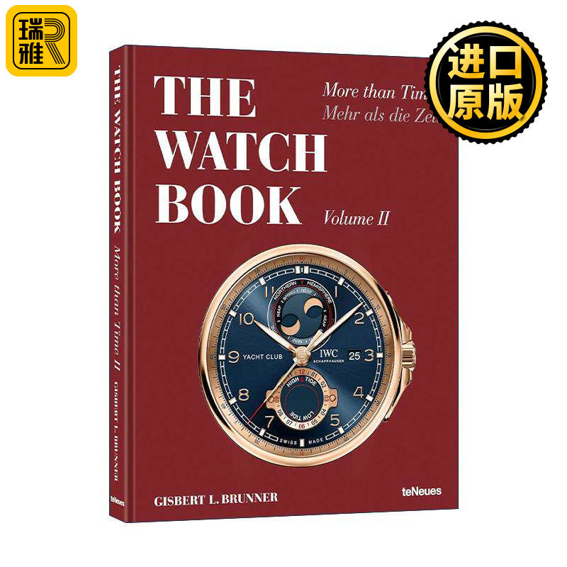 英文原版 The Watch Book More Than Time Vol.2 手表画册 不仅是时间 奢华腕表鉴赏精装 英文版 进口英语原版书籍