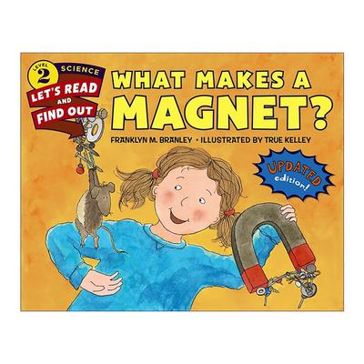 英文原版 Let's Read and Find Out 2 What Makes a Magnet 自然科学启蒙阅读与发现2级 认识磁铁 英文版 进口英语原版书籍