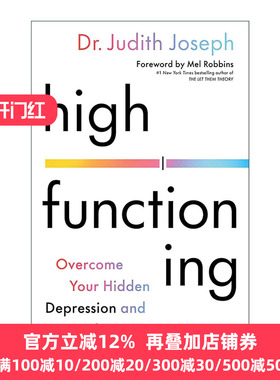 英文原版 High Functioning 高功能抑郁症 形成原因与应对方法 Judith Joseph 英文版 进口英语原版书籍