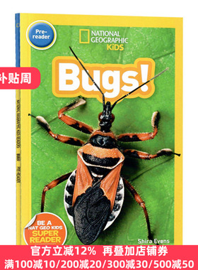 National Geographic Kids Readers Prereader Bugs 虫子