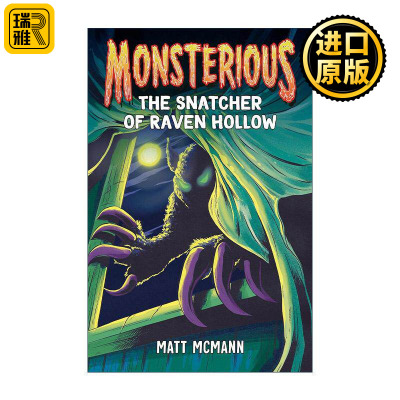 英文原版 Monsterious 02 The Snatcher of Raven Hollow 怪物系列2 乌鸦谷的掠夺者 儿童冒险小说 英文版 进口英语原版书籍