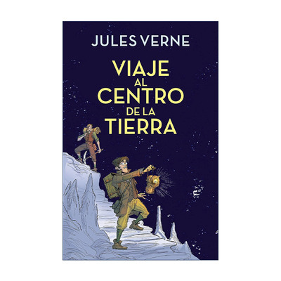 原版 Viaje al centro de la tierra Journey to the Center of the Earth 地心游记 西班牙语版 Jules Verne儒勒·凡尔纳 精装