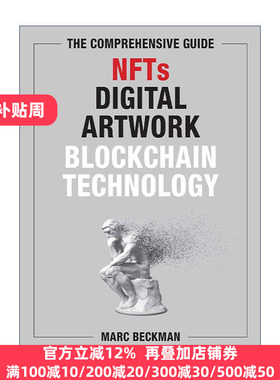 英文原版 The Comprehensive Guide to NFTs Digital Artwork and Blockchain Technology NFTs 数字艺术品 区块链技术综合指南