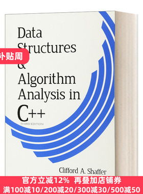 数据结构与算法分析C++版 第三版 英文原版 Data Structures and Algorithm Analysis in C++ 经典计算机科学教材 英文版 进口书籍