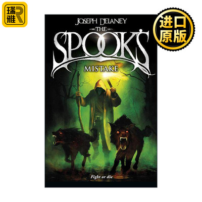 英文原版 The Spook's Mistake 沃德斯通编年5 猎魔人的失误 Joseph Delaney畅销青少年奇幻冒险小说 英文版 进口英语原版书籍