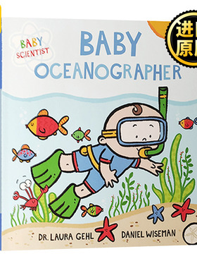 Baby Scientist Baby Oceanographer 儿童科学家纸板书 英文原版儿童绘本