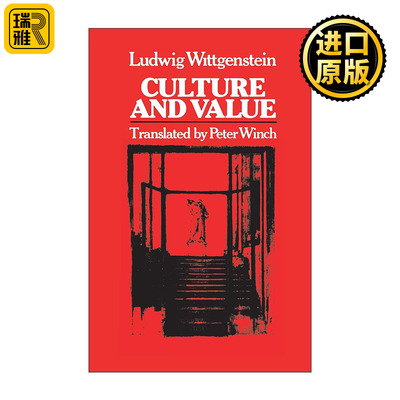 Culture and Value 文化和价值 哲学 Ludwig Wittgenstein路德维希·维特根斯坦