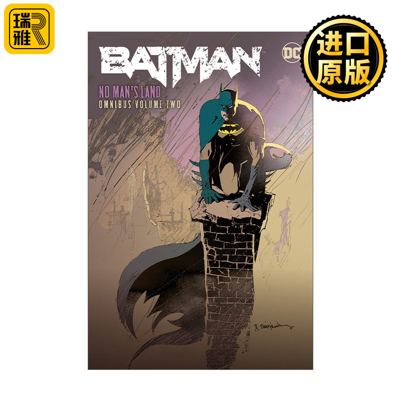 英文原版 Batman: No Man's Land Omnibus Vol. 2 蝙蝠侠:无主之地 第二卷合集 精装 DC漫画 罗宾 黑暗骑士