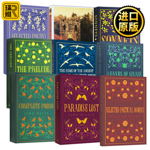 Poets Alma伟大诗歌系列 Great Series 9本套装 英文原版
