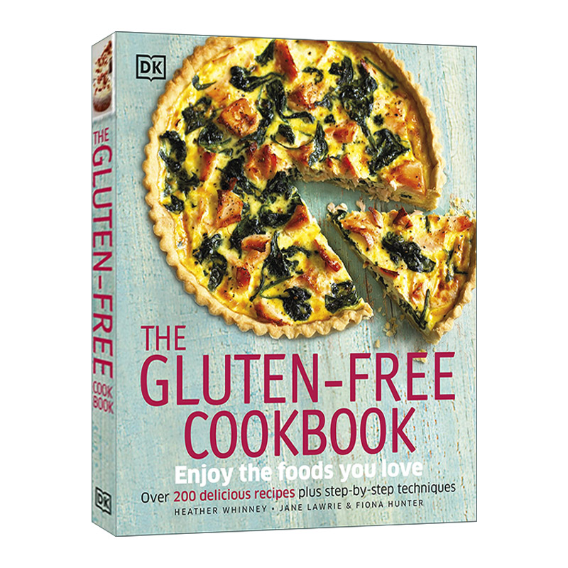 英文原版 The Gluten-free Cookbook 无麸质食谱 超230种美味烘焙食谱指南 DK生活百科