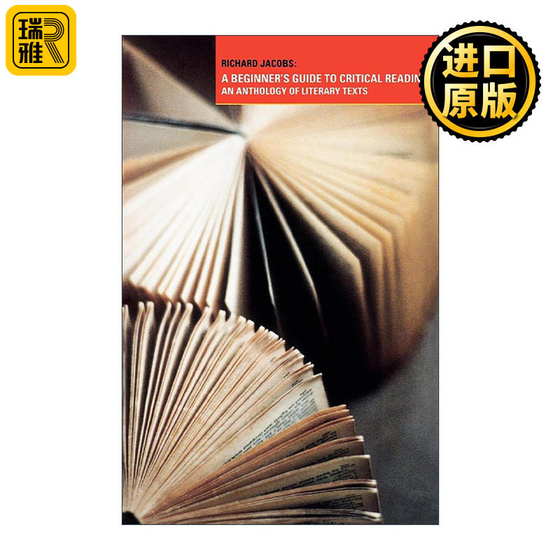 英文原版 A Beginner's Guide to Critical Reading 初级批判性阅读指南 文学文本选集 英文版 进口英语原版书籍