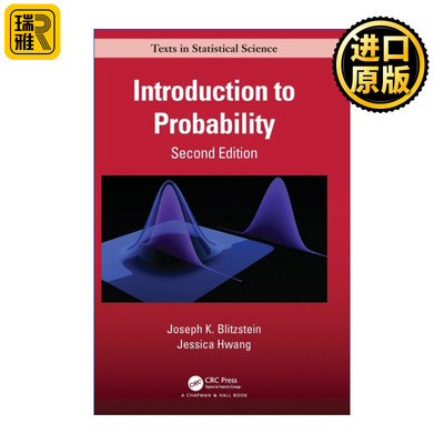 Introduction to Probability, Second Edition 概率论导论 第2版 源自哈佛统计学讲座 精装