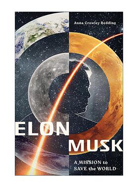 英文原版 Elon Musk A Mission to Save the World 埃隆马斯克传 英文版 进口英语原版书籍