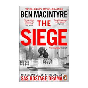 英文原版 The Siege 英国特种空勤团传奇行动 伦敦大使馆人质危机 本·麦金泰尔 英文版 进口英语原版书籍