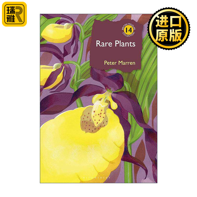 英文原版 Rare Plants 英国珍稀濒危植物图集 精装 英文版 进口英语原版书籍