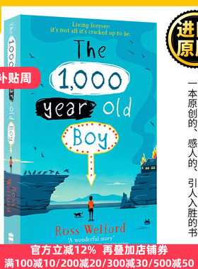 英文原版 The 1000-Year-Old Boy  1000岁的男孩 罗斯·韦尔福德 儿童动作冒险小说 英文版 Ross Welford 进口英语原版书籍