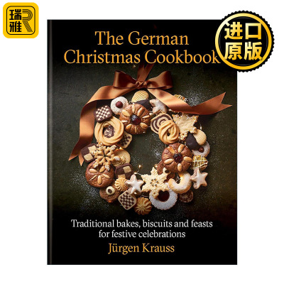 英文原版 The German Christmas Cookbook 德式圣诞厨典 节庆传统蛋糕 饼干 面包 精装 英文版 进口英语原版书籍