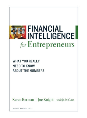 英文原版 Financial Intelligence for Entrepreneurs 企业家的财务智慧 哈佛商业评论 Karen Berman
