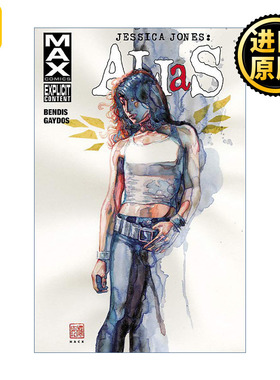 英文原版 Jessica Jones: Alias Vol. 2 杰茜卡·琼斯 别名系列 卷二 蜘蛛侠 复仇者联盟 漫威漫画 Brian Michael Bendis