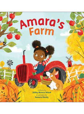 英文原版 Amara's Farm (Where In the Garden?) 阿玛拉的农场 花园在哪里系列 儿童科普百科绘本 Samara Hardy