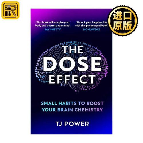 英文原版 The DOSE Effect 提升大脑化学的DOSE效应 改善心理健康 Tj Power 英文版 进口英语原版书籍
